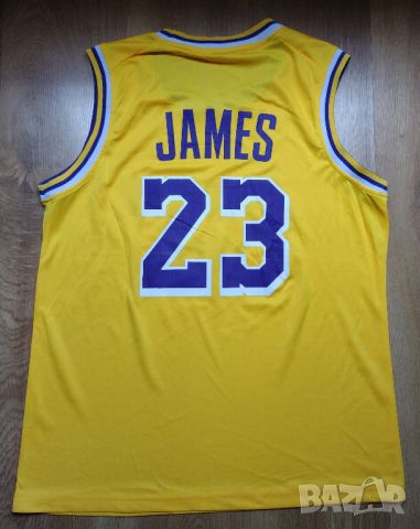 NBA LA / Los Angeles Lakers , Lebron James #23 - баскетболен потник, снимка 1 - Спортни дрехи, екипи - 46625635