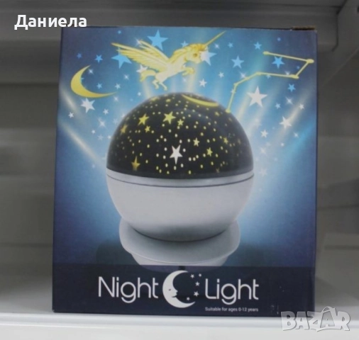 Нощна лампа детски планетариум. , снимка 3 - Детски нощни лампи - 52014906