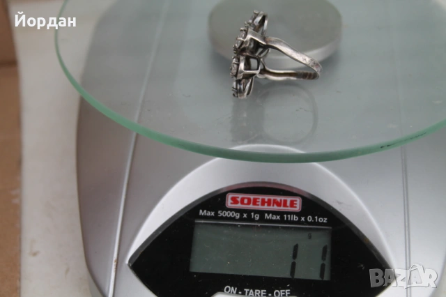 Дамски сребърен пръстен , снимка 10 - Пръстени - 53863039