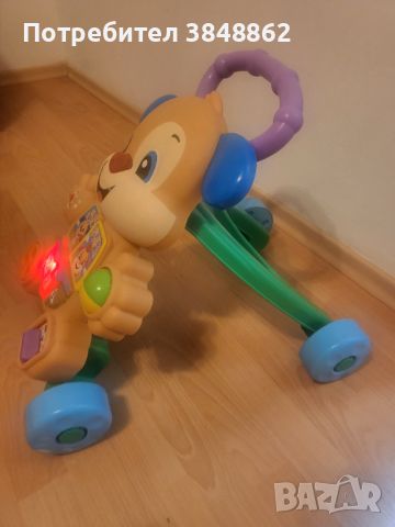 Детска проходилка  Fisher Price Кученце, снимка 4 - Проходилки - 45082348