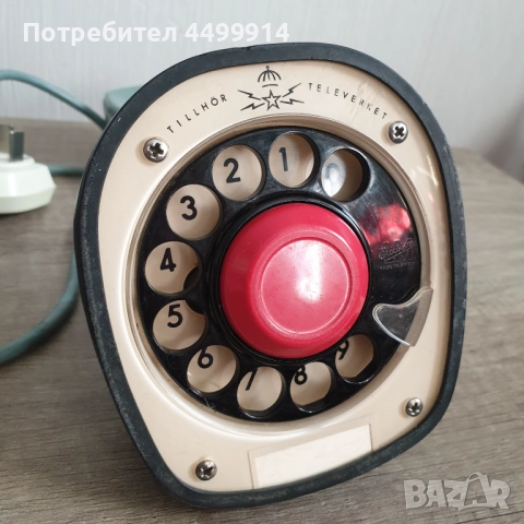 ВИНТИДЖ ТЕЛЕФОН TILLHOR TELEVERKET COBRA ОТ 70-ТЕ ГОДИНИ, снимка 6 - Антикварни и старинни предмети - 51635336