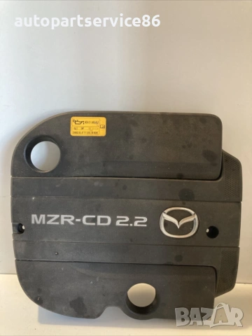 Черен капак на двигателя за Mazda CX-7 2.2 MZR CD RHD (2011)