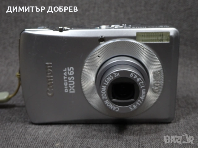 ЦИФРОВ ФОТОАПАРАТ CANON DIGITAL IXUS 65 6.0MP DIGITAL CAMERA