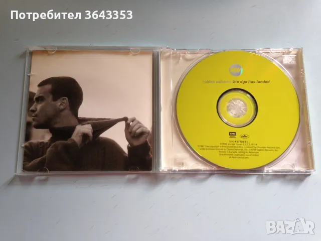 Robbie Williams / The Ego Has Lended, снимка 3 - CD дискове - 47507676