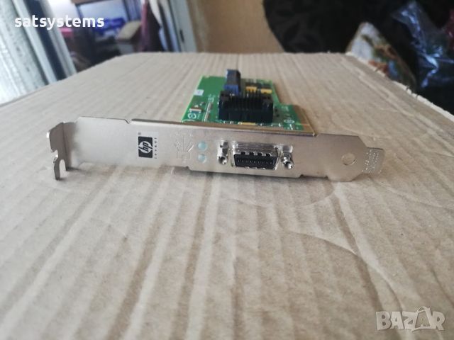  LSI Logic SAS3442E-HP 3.0Gb/s PCI-Express x8 SAS RAID Controller Card, снимка 2 - Други - 46460372