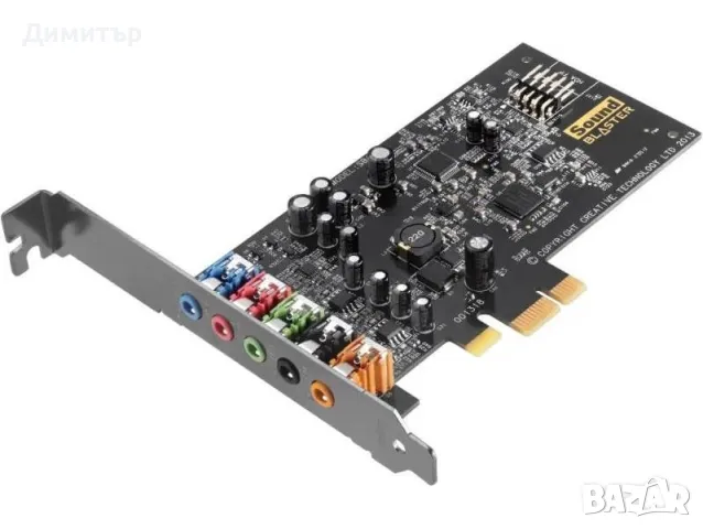 Звукова / Аудио Карта за Компютър PCIE / Creative Sound Blaster Audigy FX 5.1 , снимка 2 - Дънни платки - 47769037