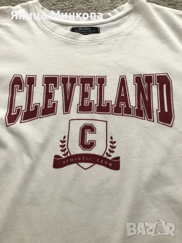 Дамска тениска Bershka, снимка 7 - Тениски - 51082838