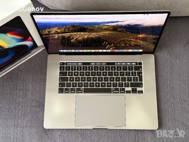 16' Отличен Macbook Pro 16 2019/i7-9750H/16GB DDR4/512GB SSD/5300M, снимка 2 - Лаптопи за работа - 46712199