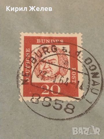 Стар пощенски плик с марки и печати Германия за КОЛЕКЦИЯ ДЕКОРАЦИЯ 45868, снимка 3 - Филателия - 46239168