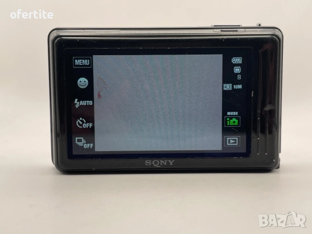 ✅ Sony 🔝 Cyber-Shot DSC TX5, снимка 4 - Фотоапарати - 53906979