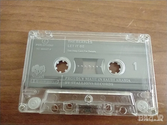 Рядка аудио касета The Beatles – Let It Be, снимка 7 - Аудио касети - 52792633