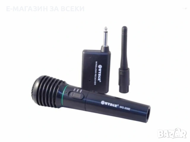Безжичен микрофон WG-308E, снимка 2 - Микрофони - 53926361