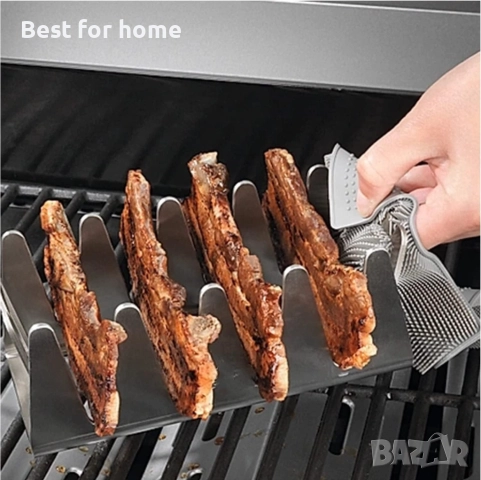 Баварска мултигрил решетка Rescher, снимка 4 - Други стоки за дома - 52491500