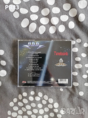 U.D.O - Timebomb CD Heavy Metal , снимка 3 - CD дискове - 52019024