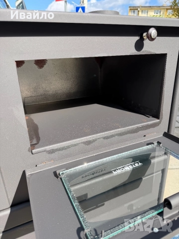 Прометей перфект печка на твърдо гориво с фурна и два шкафа , снимка 5 - Печки, фурни - 52068995