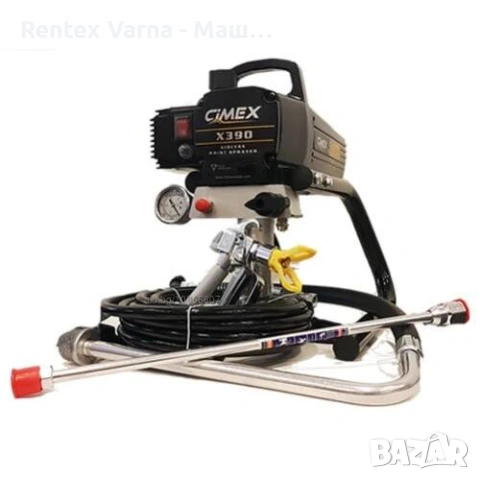 🎨 Машина за безвъздушно боядисване ПОД НАЕМ и ПРОДАЖБА! ТОП цена ! , снимка 3 - Други машини и части - 53377717