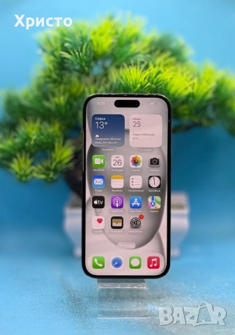 Apple iPhone 15, 128GB, 5G, Black, снимка 2 - Apple iPhone - 52550367