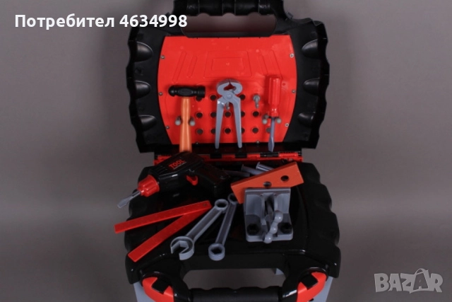 Куфар-маса с инструменти,детски комплект, снимка 5 - Конструктори - 52209049
