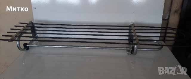 Ретро метална тръбна закачалка за стена или портманто