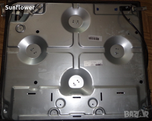 Zanussi черен стъклокерамичен газов плот за вграждане , снимка 16 - Печки, фурни - 51458571