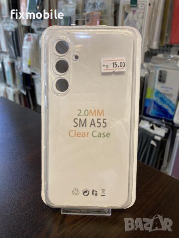 Samsung Galaxy A55 5G Прозрачен силиконов кейс/гръб, снимка 1 - Калъфи, кейсове - 46346493