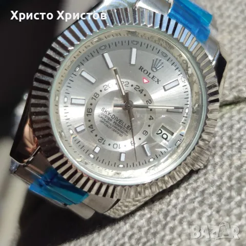 Мъжки луксозен часовник Rolex Sky-Diveller Oyster Perpetual , снимка 2 - Мъжки - 47008109