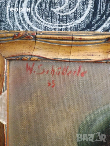 Картина масло-69, снимка 6 - Антикварни и старинни предмети - 53768596