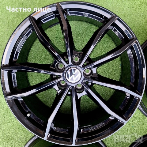 Продавам 4бр 19-ки джанти за Фолксваген Пасат, Тигуан, Голф, Ти-рок, снимка 3 - Гуми и джанти - 53723002