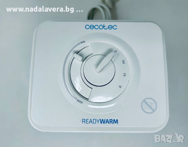 Вентилаторна керамична  печка Cecotec Ready Warm 6150 Ceramic Rotate, снимка 3 - Печки, фурни - 46581991