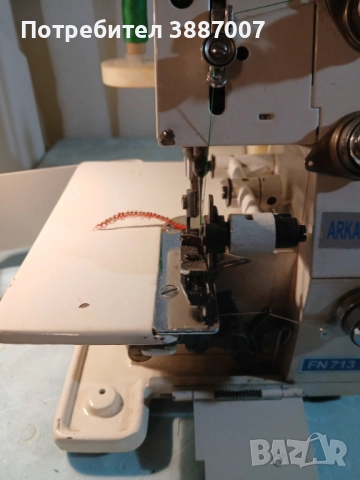 Оверлог/Триконечен ARKA RADOM FN 713, снимка 4 - Шевни машини - 51435335