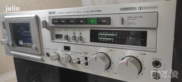 Триглав касетен дек Akai GX F-80, снимка 4 - Декове - 45511788