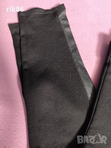 Дамски черни клинове с висока талия, снимка 8 - Клинове - 51942242