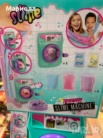 Уред за слайм Canal Toys – So Slime , стикери и въртяща се перална машина, снимка 6 - Други - 54189264