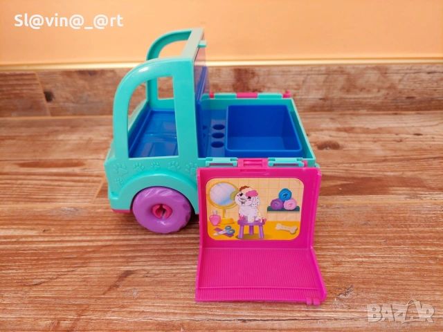 Голяма кола-кемпер за кукли, снимка 3 - Кукли - 53283347