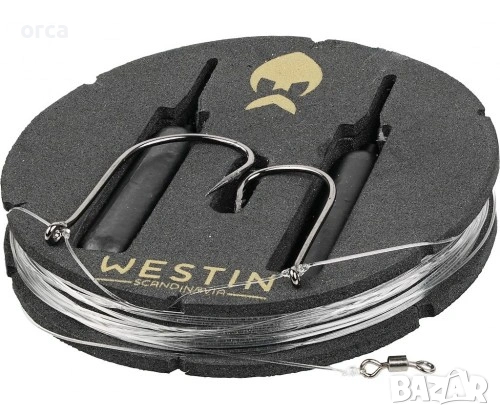 Монтаж Westin Drop Shot Rig Kit 10г 150см 2бр EVA шпула