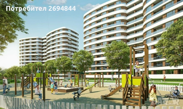 Двустаен апартамент в затворен комплекс с басейн, снимка 2 - Апартаменти - 53777255