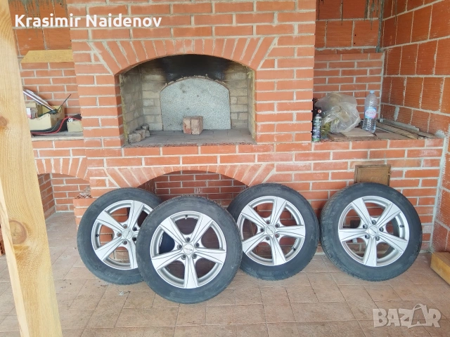 Продавам комплект алуминиеви джанти с летни гуми за Opel Astra K
