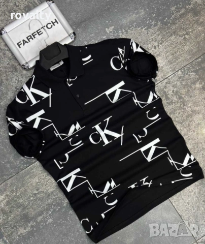Calvin Klein Нова Черна Мъжка Тениска 