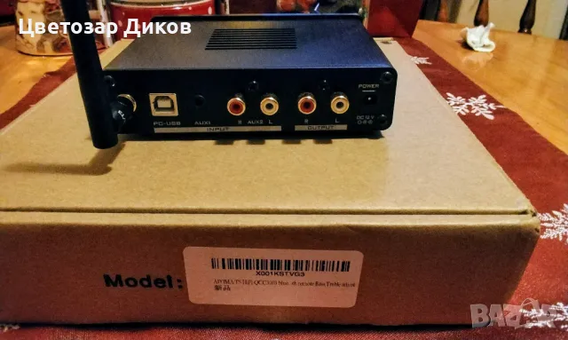 AIYIMA T5 HiFi QCC3003 bluetooth 5.0 Tube Preamplifier , снимка 6 - Аудиосистеми - 48430513