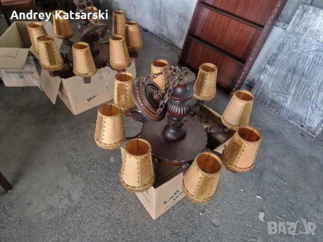 Много Красив и Стилен Комплект от Старинни Махагонови Мебели - Стил БАСК , снимка 8 - Други - 51878686