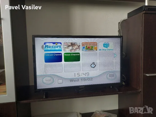 Комплект Nintendo Wii + игра, снимка 8 - Nintendo конзоли - 49196220