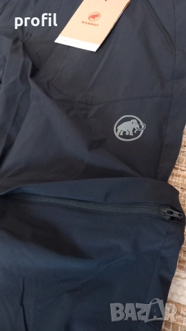 Нов Mammut Runbold Zip Off M/L туристически панталон, снимка 2 - Спортни дрехи, екипи - 53797330