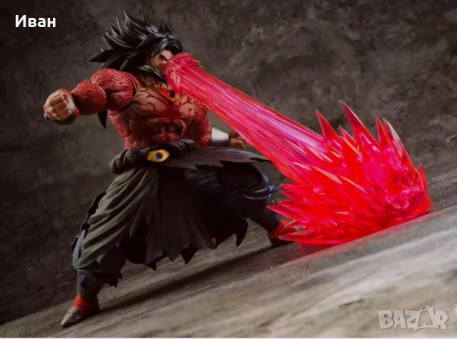 Dragon ball Deluxe /Драконови топки Шедьовър на Броули различни форми на мощта му, снимка 7 - Колекции - 53833961