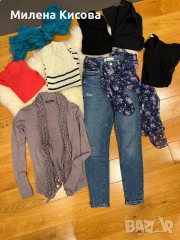 Сет от нови и в отлично състояние дрехи ХS