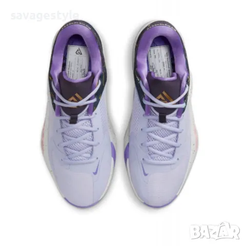 Мъжки маратонки NIKE Zoom Freak 4 Shoes Purple, снимка 4 - Маратонки - 47444202