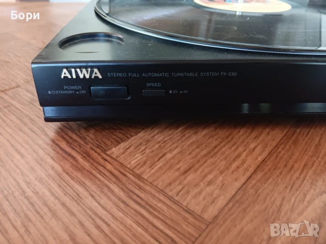 Грамофон AIWA PX-E80E, снимка 3 - Грамофони - 50692845