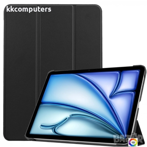Apple iPad Air 11 2024 Кожен Калъф и Протектор, снимка 6 - Калъфи, кейсове - 52801722