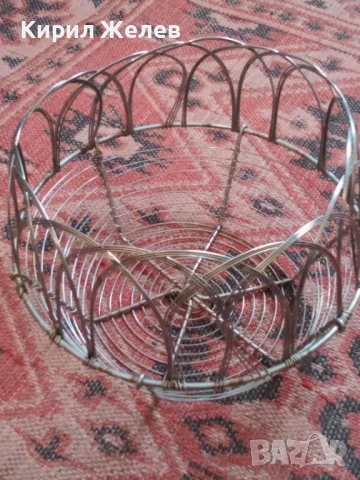 Стоманена фруктиера за плодове 54289, снимка 9 - Антикварни и старинни предмети - 53601054