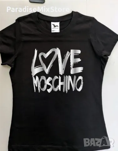 Дамски тениски Moschino , снимка 2 - Тениски - 49595485