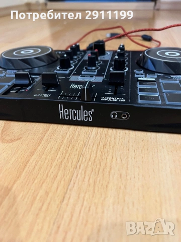 DJ контролер / микс пулт Hercules, снимка 6 - Ресийвъри, усилватели, смесителни пултове - 53828596